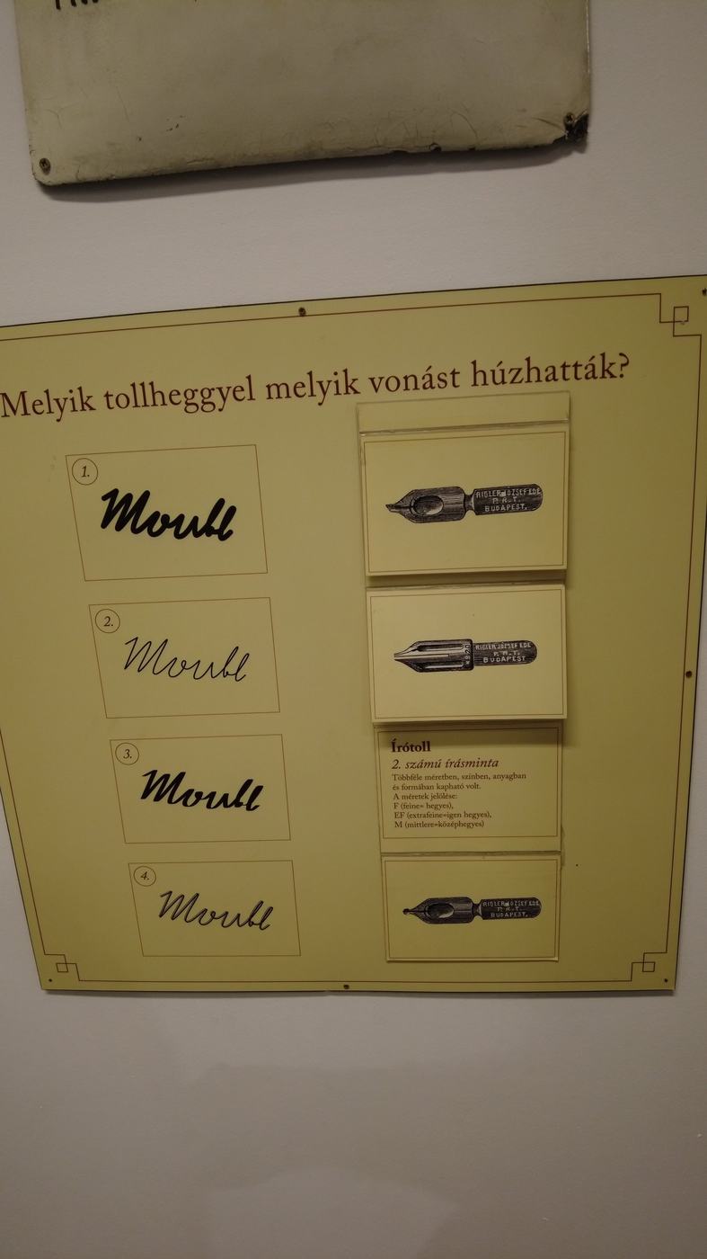 Játék: melyik tollheggyel melyik vonást húzták?
