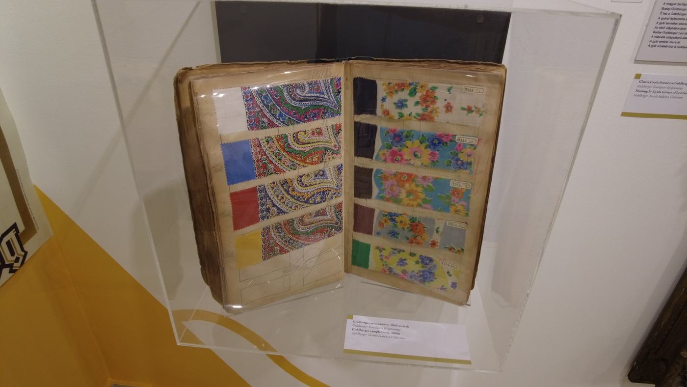 Goldberger textilmintakönyv
